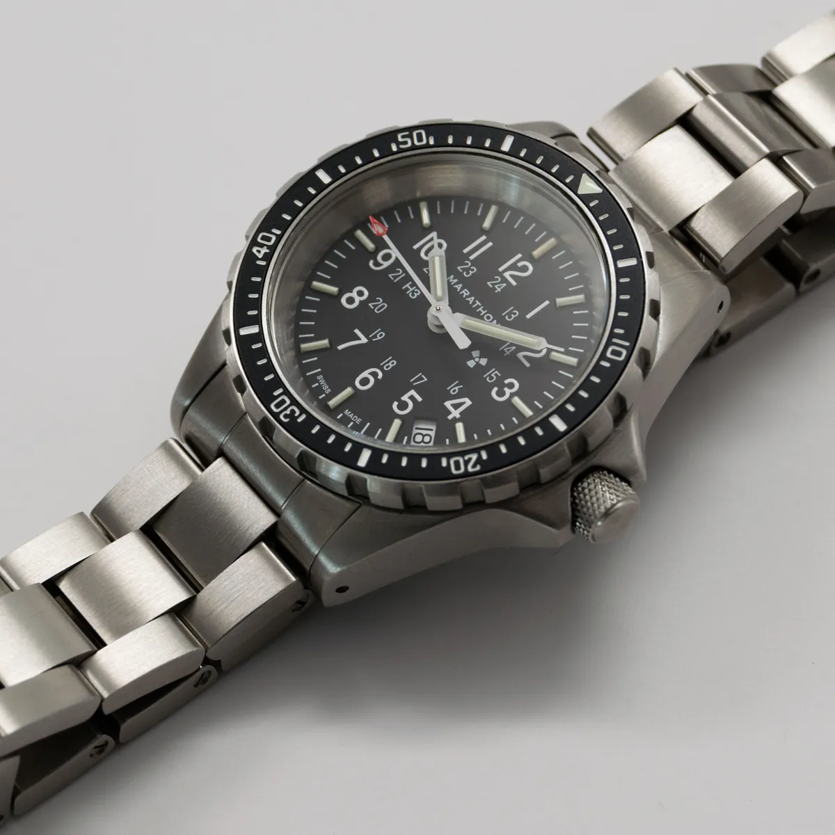 36mm Medium Diver's Quartz (MSAR Quartz) with Stainless Steel Bracelet