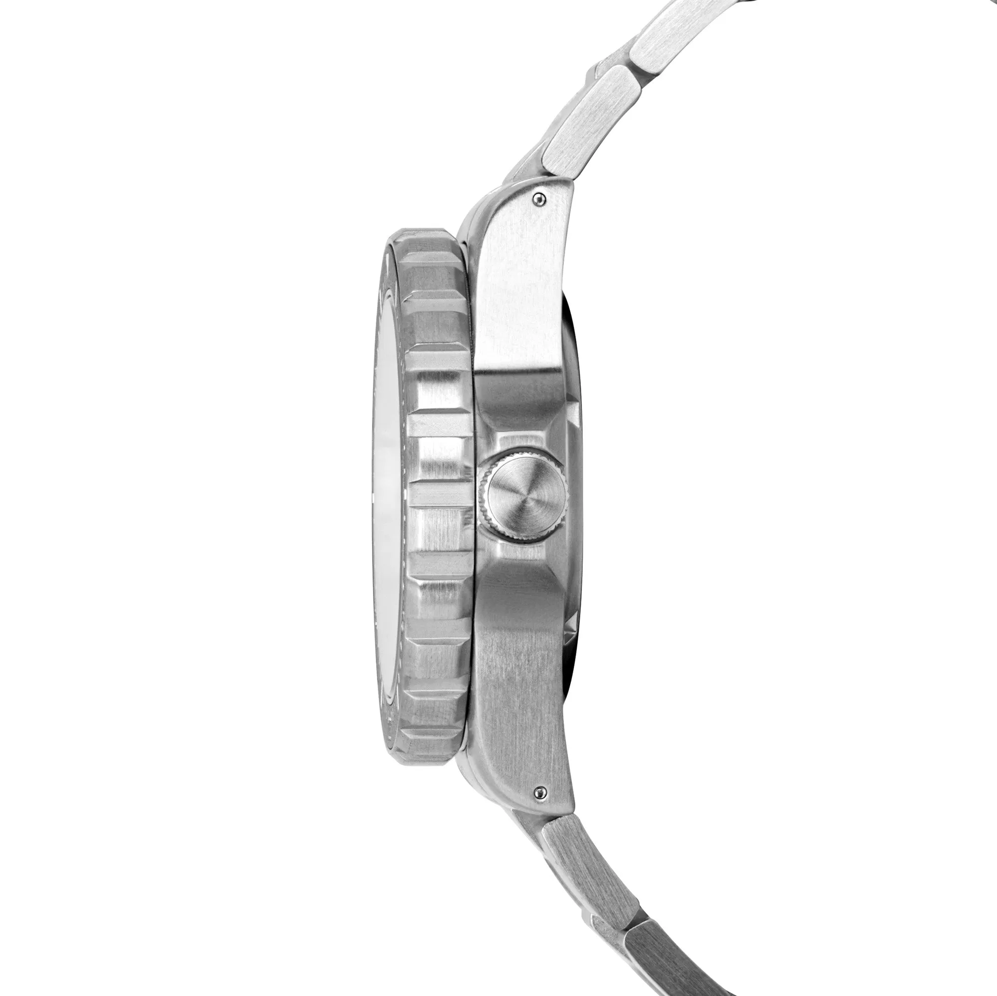 41mm Official Duvdevan Large Diver's Quartz (TSAR) with Stainless Steel Bracelet