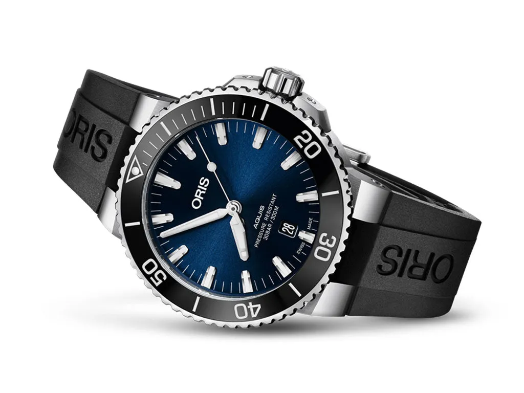 Aquis Date Blue - Rubber - 43.5mm - Ref.  01 733 7730 4135-07 4 24 64EB