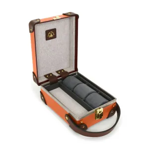 Centenary · 3-Slot Watch Case | Marmalade/Brown