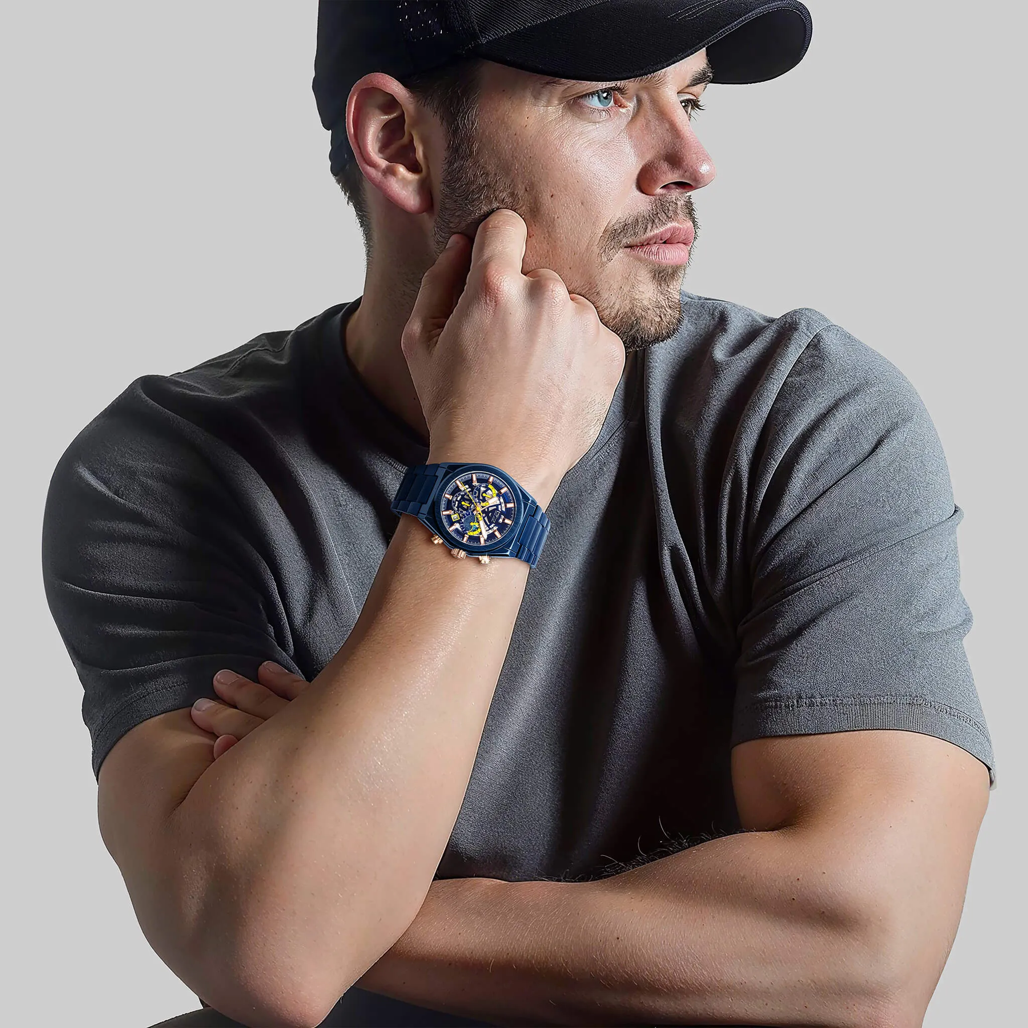 Challenger Blue Men's Watch
