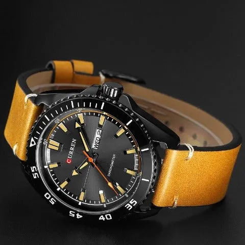 Curren Sports Luxury Men's Watch (Dial 4.5cm) - CUR205