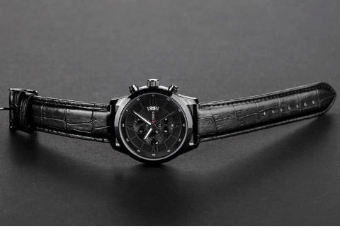 Curren Men's Full Black Watch (Dial 4.3cm) - CUR203