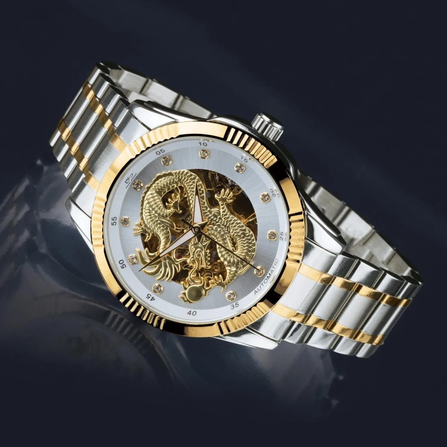 Dragon Automatic White Men's Watch
