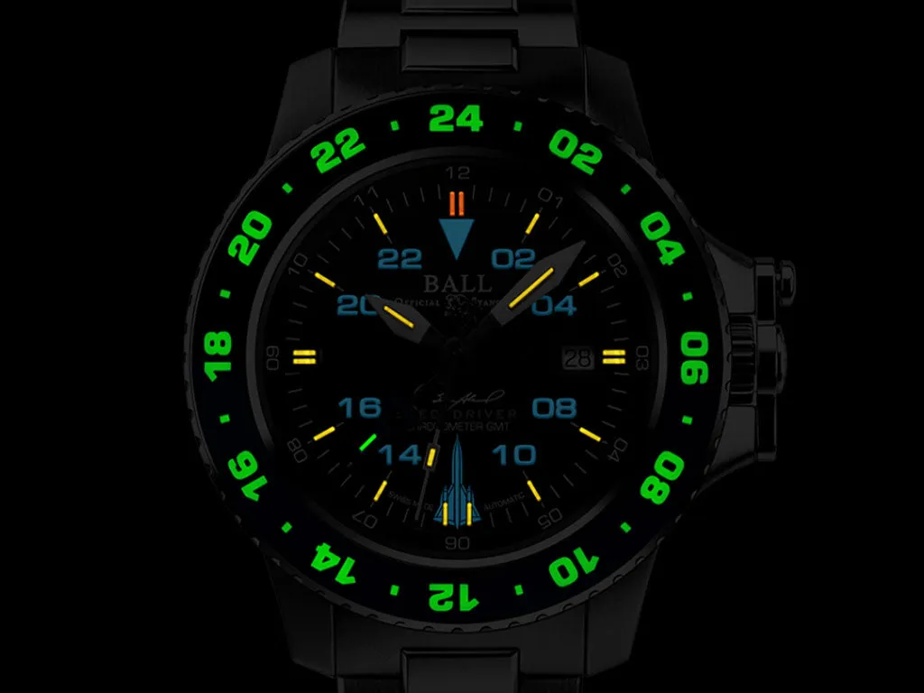 Engineer Hydrocarbon AeroGMT Sled Driver - Bracelet - Ltd Ed 1990pcs Ref. DG2018C-S17C-BK