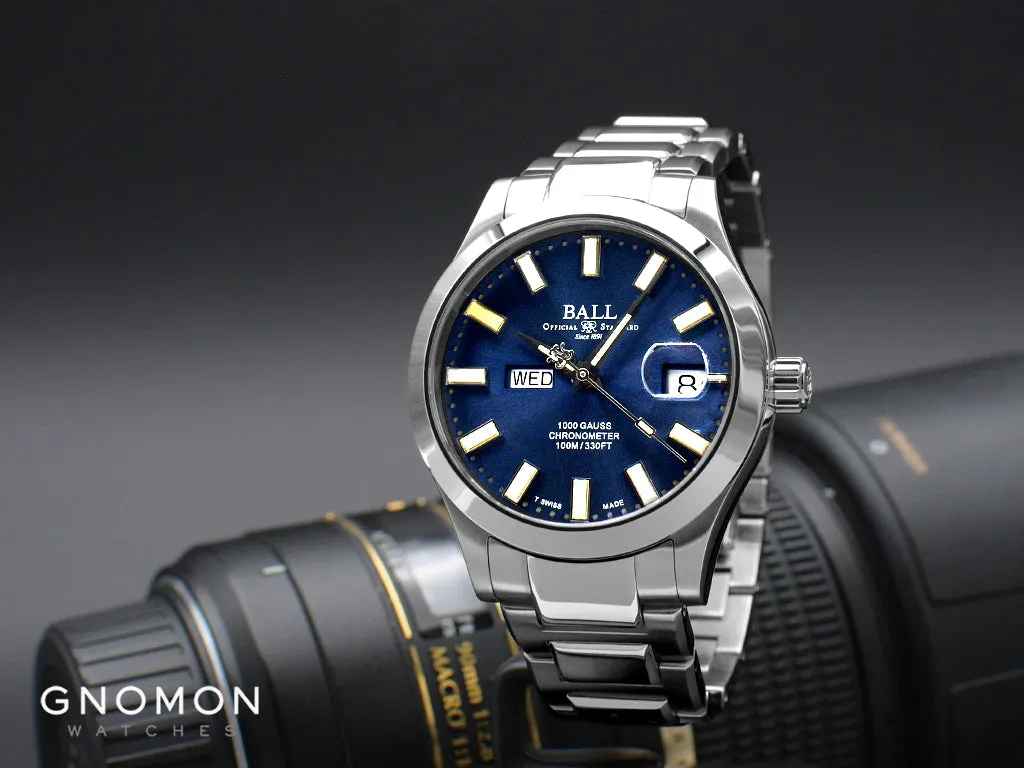 Engineer III Marvelight Chronometer Day-Date Blue - Ltd Ed 1000pcs Ref. NM9036C-S1C-BER