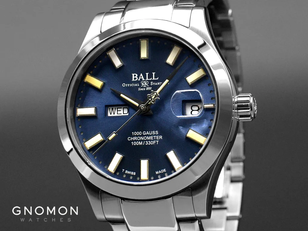 Engineer III Marvelight Chronometer Day-Date Blue - Ltd Ed 1000pcs Ref. NM9036C-S1C-BER