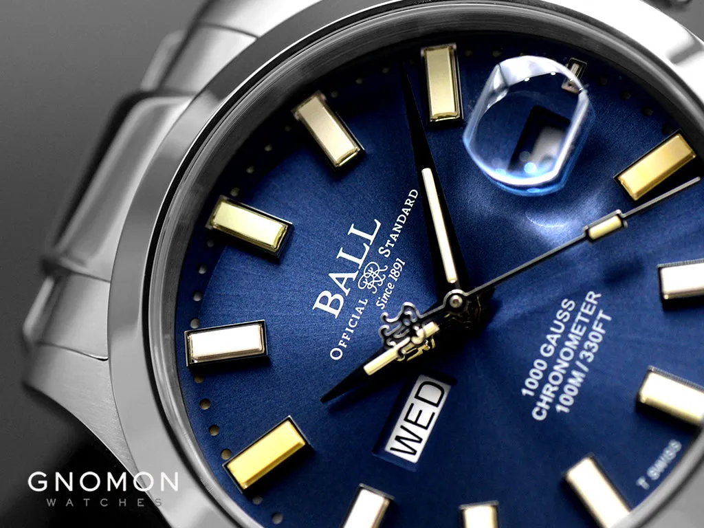 Engineer III Marvelight Chronometer Day-Date Blue - Ltd Ed 1000pcs Ref. NM9036C-S1C-BER