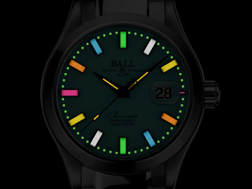 Engineer III Marvelight Chronometer Turquoise Ref. NM9026C-S44C-TQR - 904L Steel