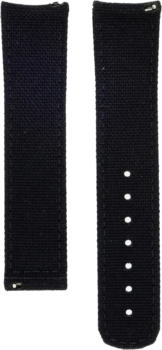 Formex Essence Deployant Black Nylon Strap 22mm