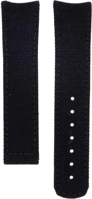 Formex Essence Deployant Black Nylon Strap 22mm