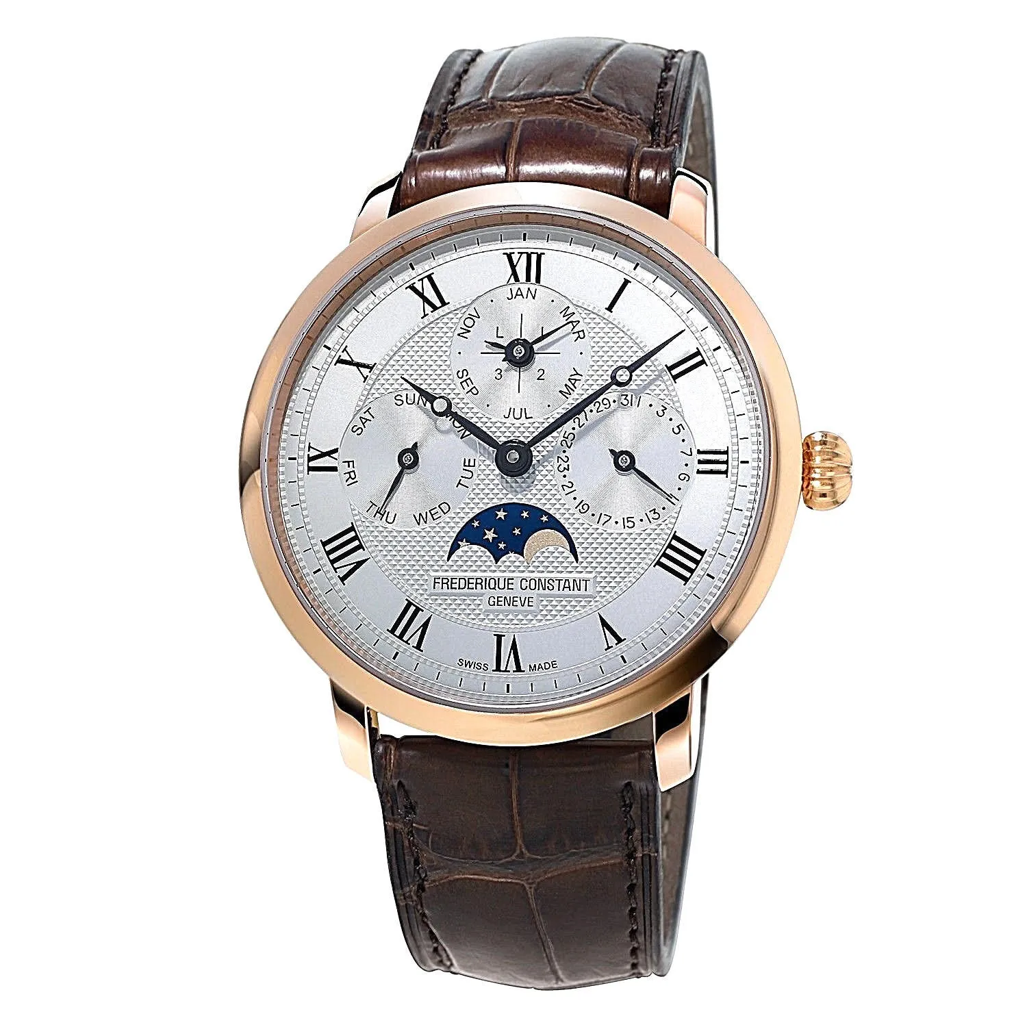 Frederique Constant Slimline Perpetual Automatic Men's Watch FC-775MC4S9