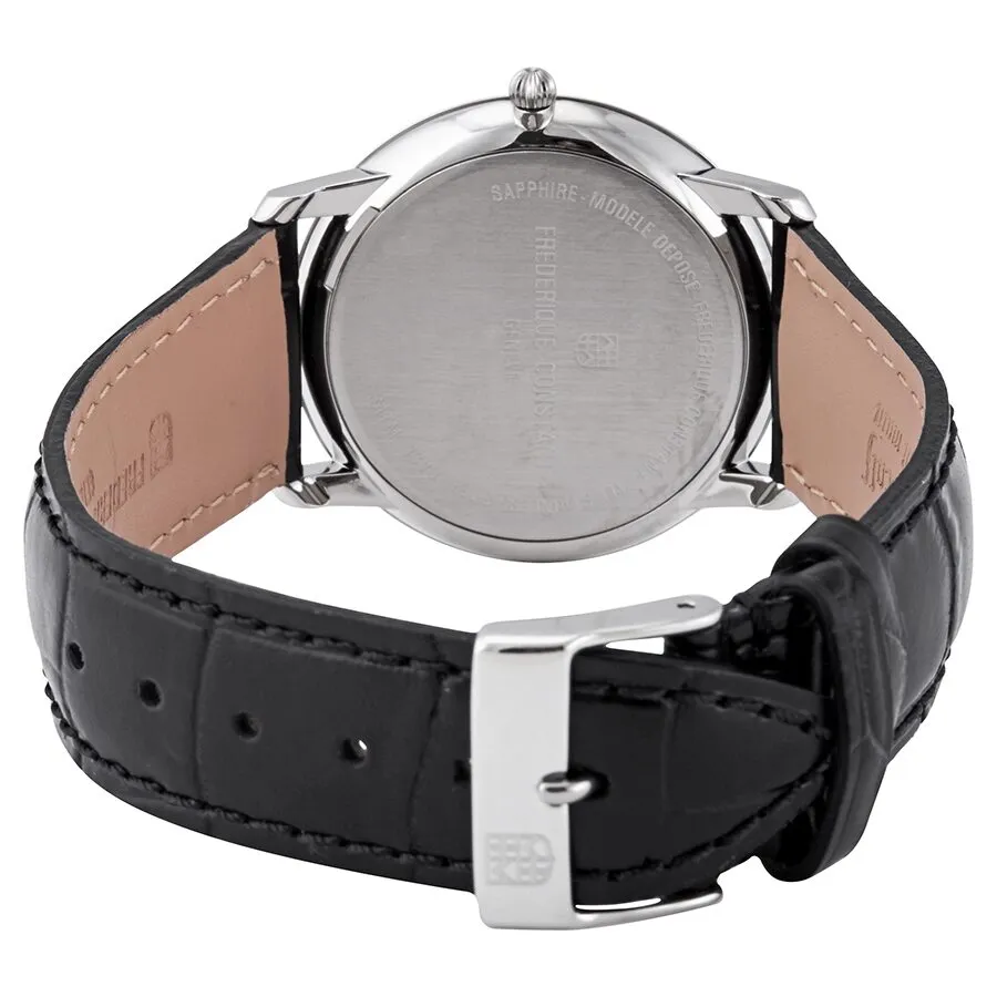 Frederique Constant Slimline Quartz Silver Dial Men's Watch FC-245S4S6