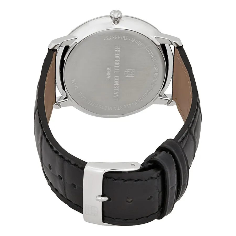 Frederique Constant Slimline Silver Dial Men's Watch 245SA5S6 FC-245SA5S6