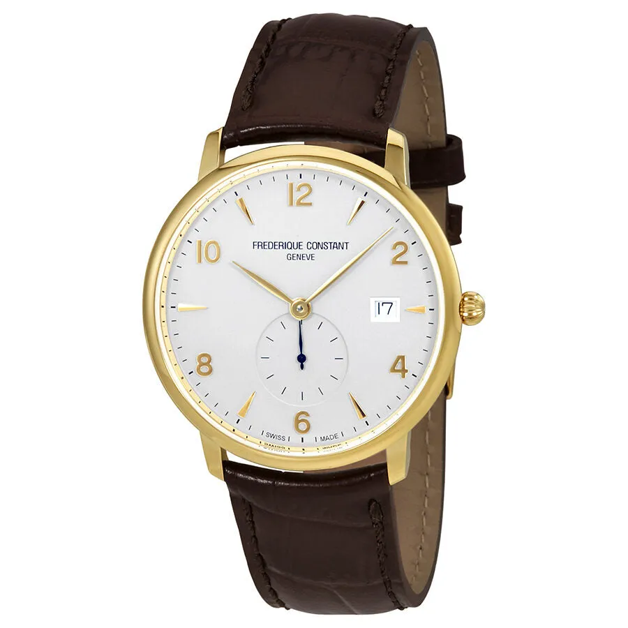 Frederique Constant Slimline Silver Dial Men's Watch 245VA5S5 FC-245VA5S5