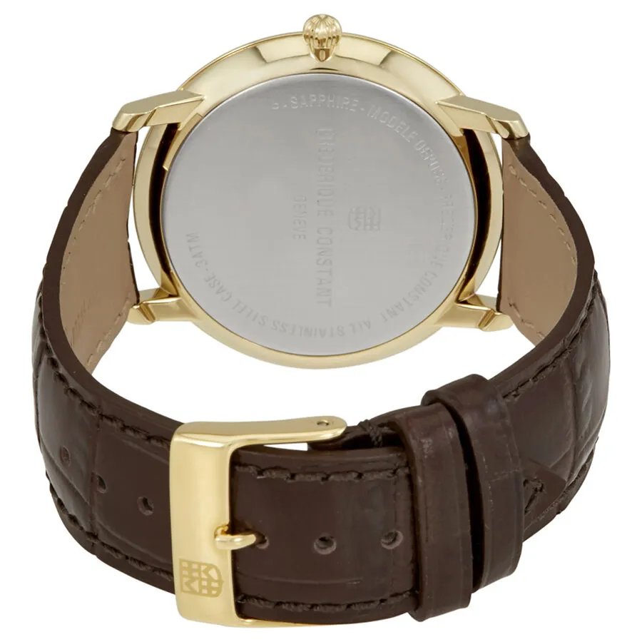 Frederique Constant Slimline Silver Dial Men's Watch 245VA5S5 FC-245VA5S5