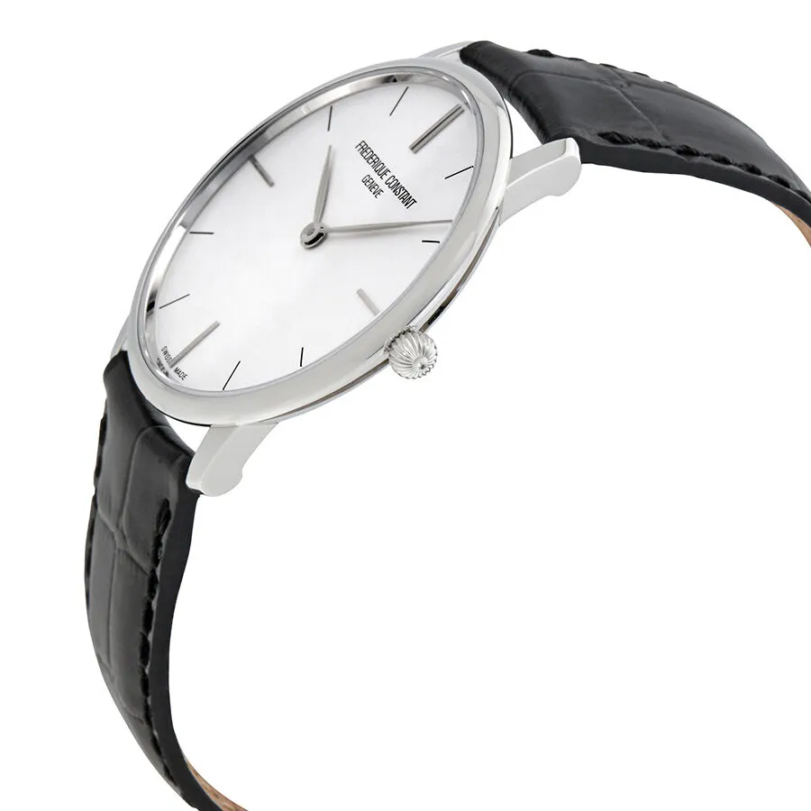 Frederique Constant Slimline White Dial Men's Watch FC-200S5S36