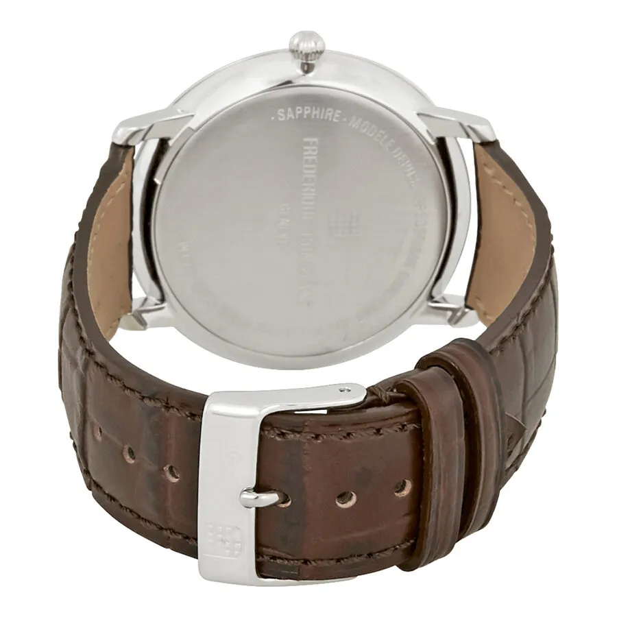 Frederique Constant Slimline White Dial Men's Watch FC-245WR5S6DBR