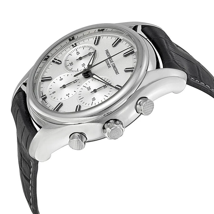Frederique Constant Vintage Rally Chronograph Automatic Silver Dial Men's Watch FC-396S6B6