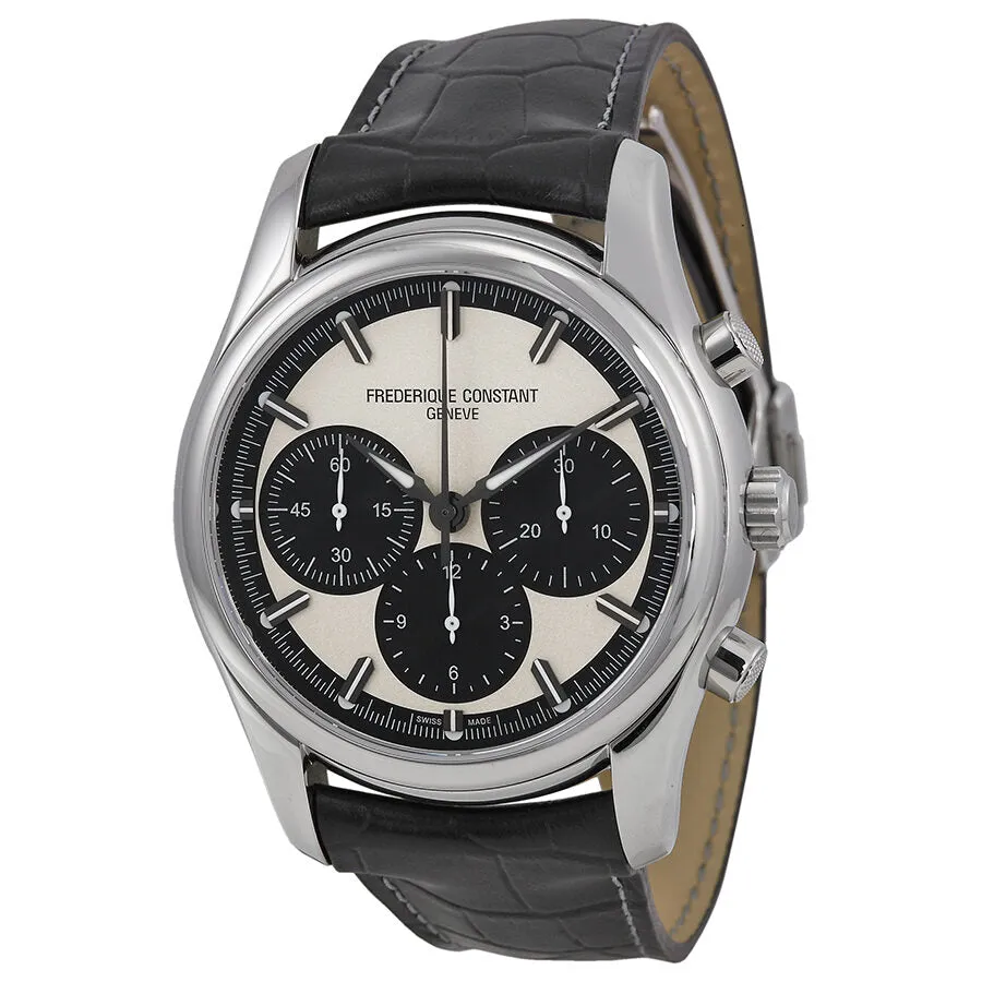 Frederique Constant Vintage Rally Chronograph Automatic Silver Dial Men's Watch FC-396SB6B6