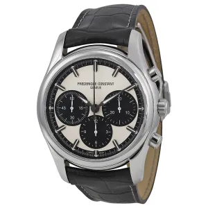 Frederique Constant Vintage Rally Chronograph Automatic Silver Dial Men's Watch FC-396SB6B6