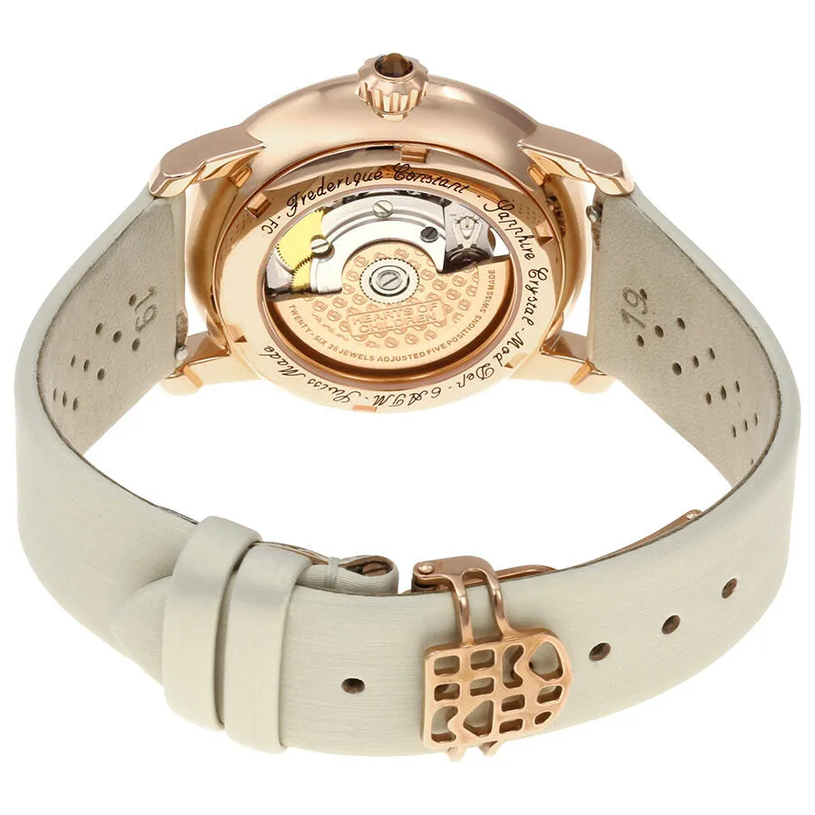 Frederique Constant World Heart Mother of Pearl Dial Rose Gold-plated Ladies Watch FC-310WHF2PD4