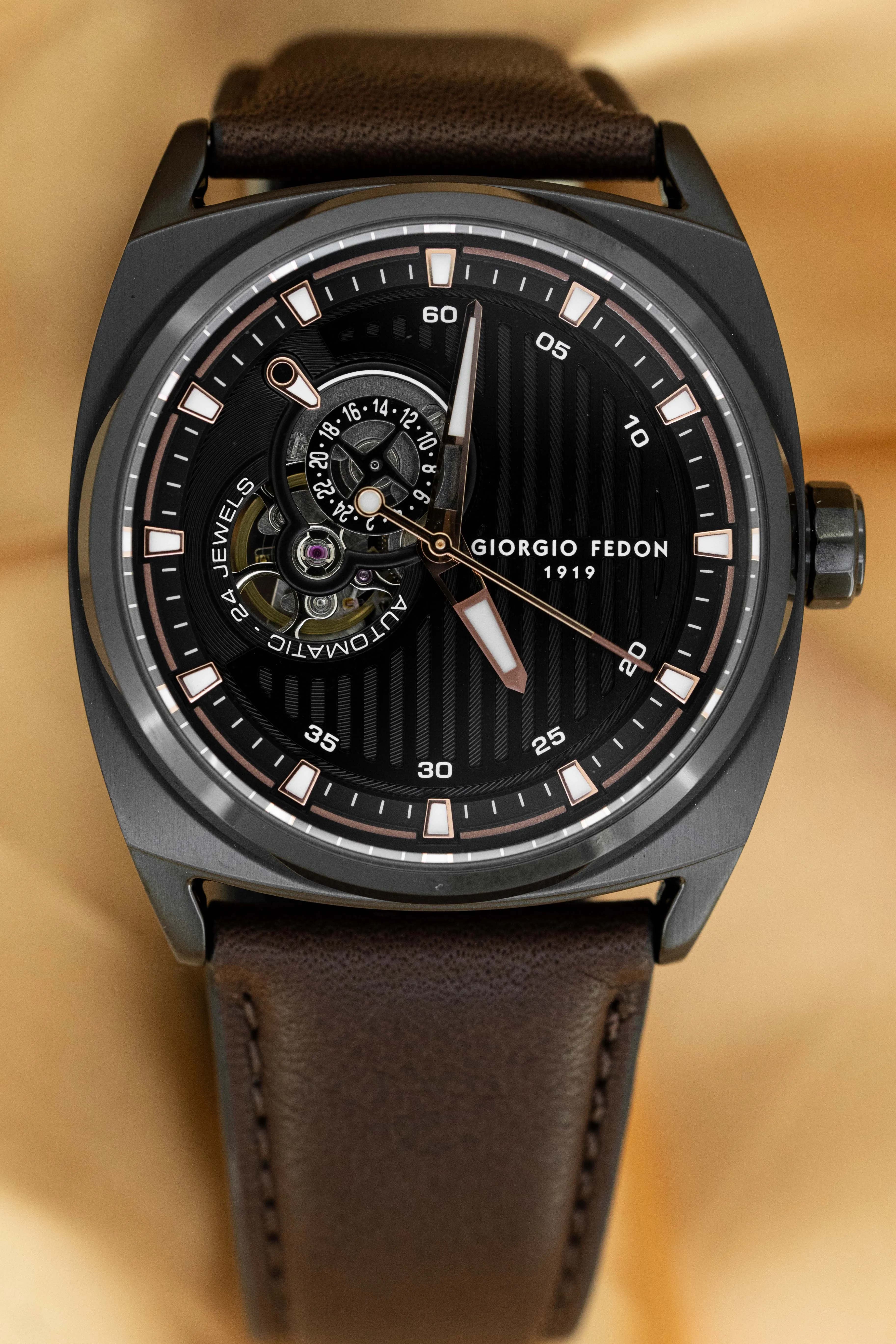 Giorgio Fedon Legend Brown Black PVD GFCN005