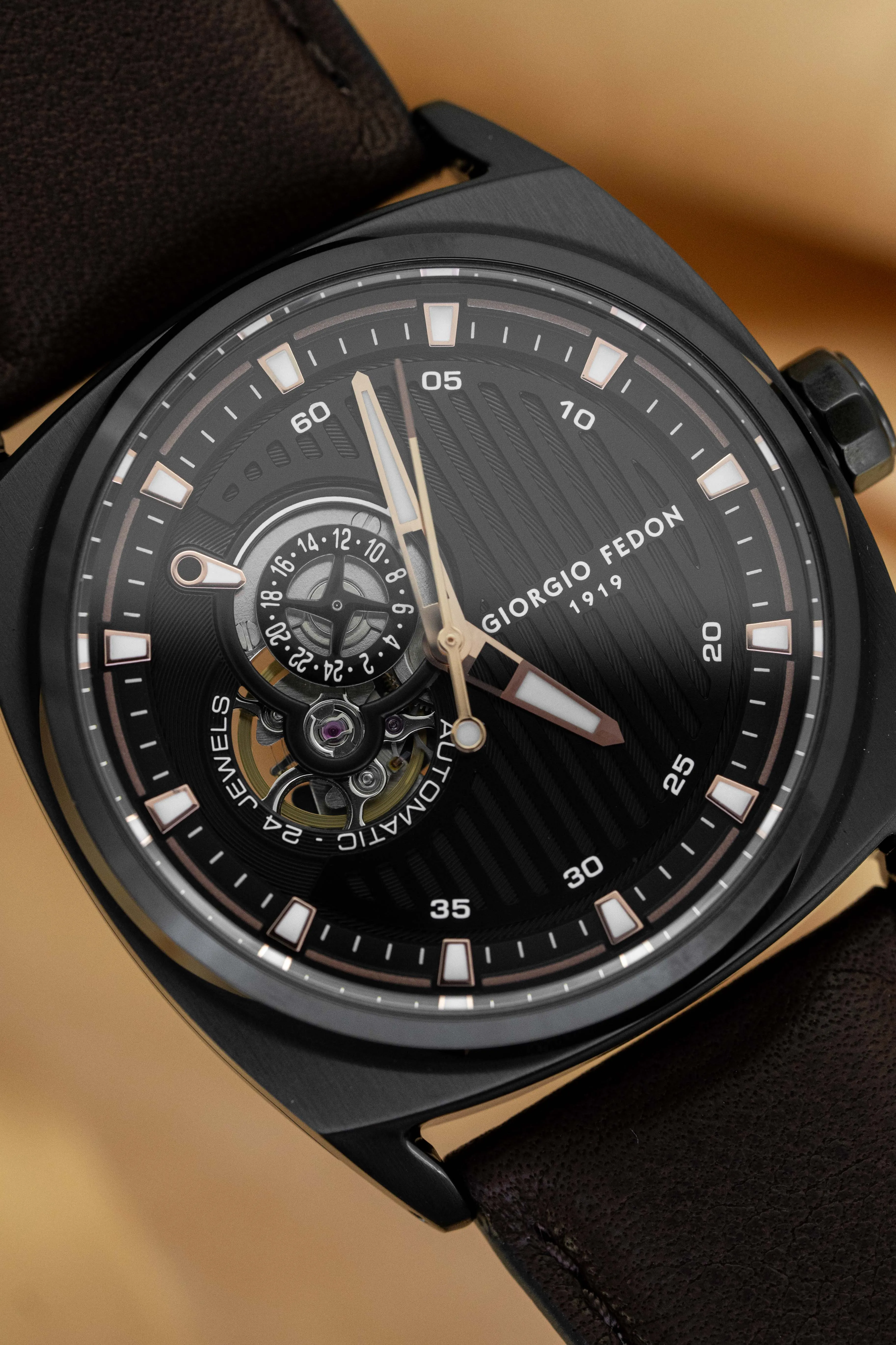 Giorgio Fedon Legend Brown Black PVD GFCN005