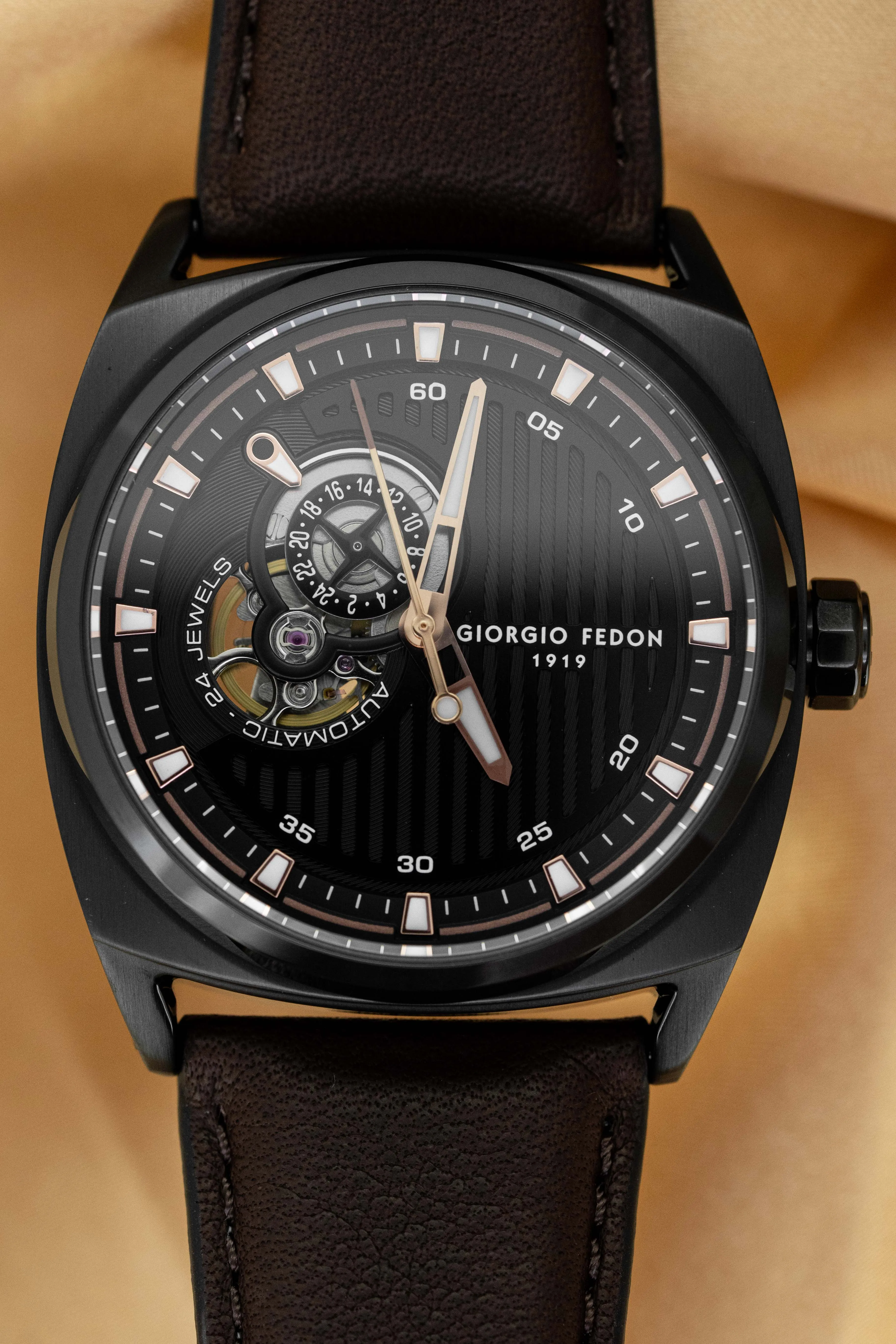 Giorgio Fedon Legend Brown Black PVD GFCN005