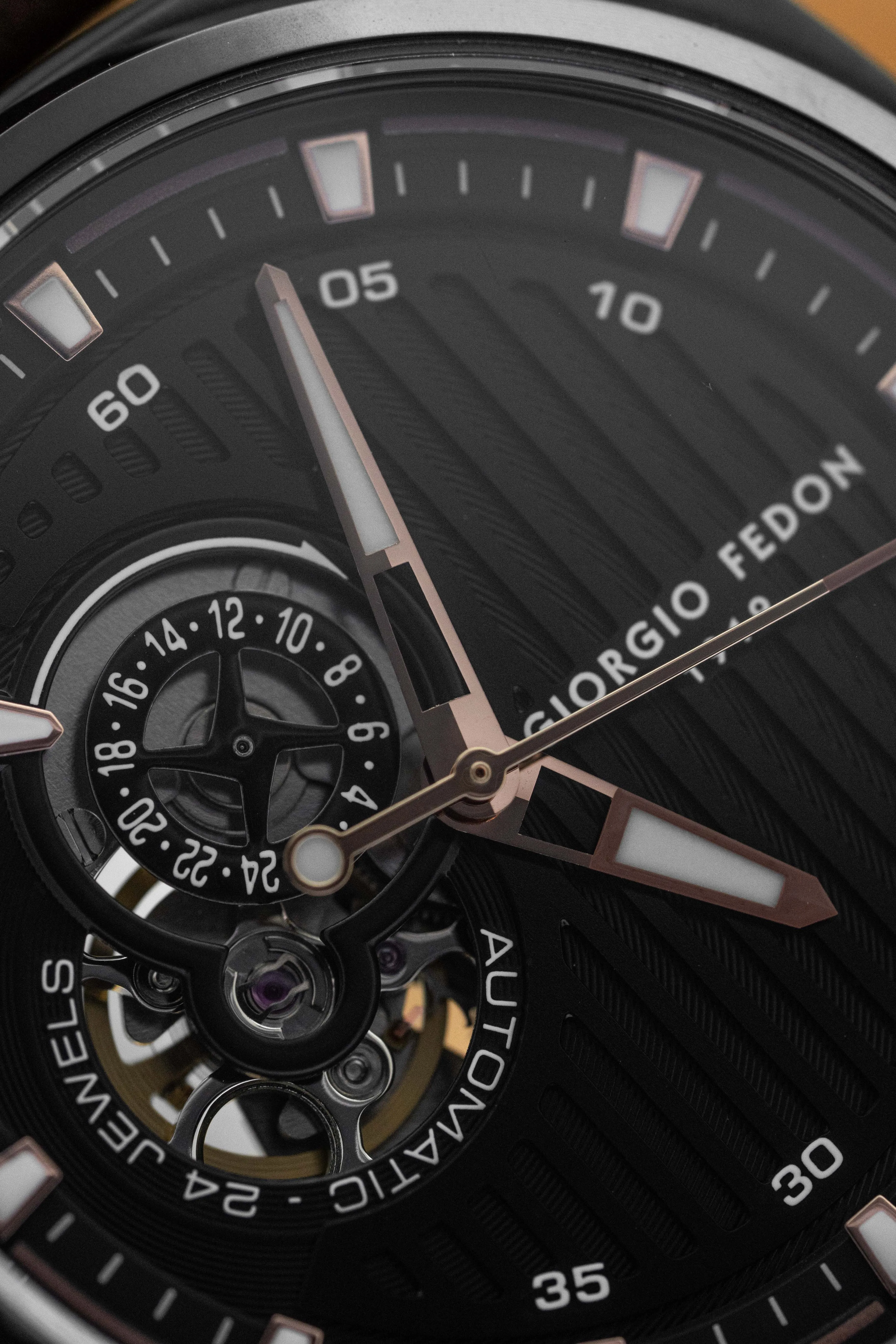 Giorgio Fedon Legend Brown Black PVD GFCN005