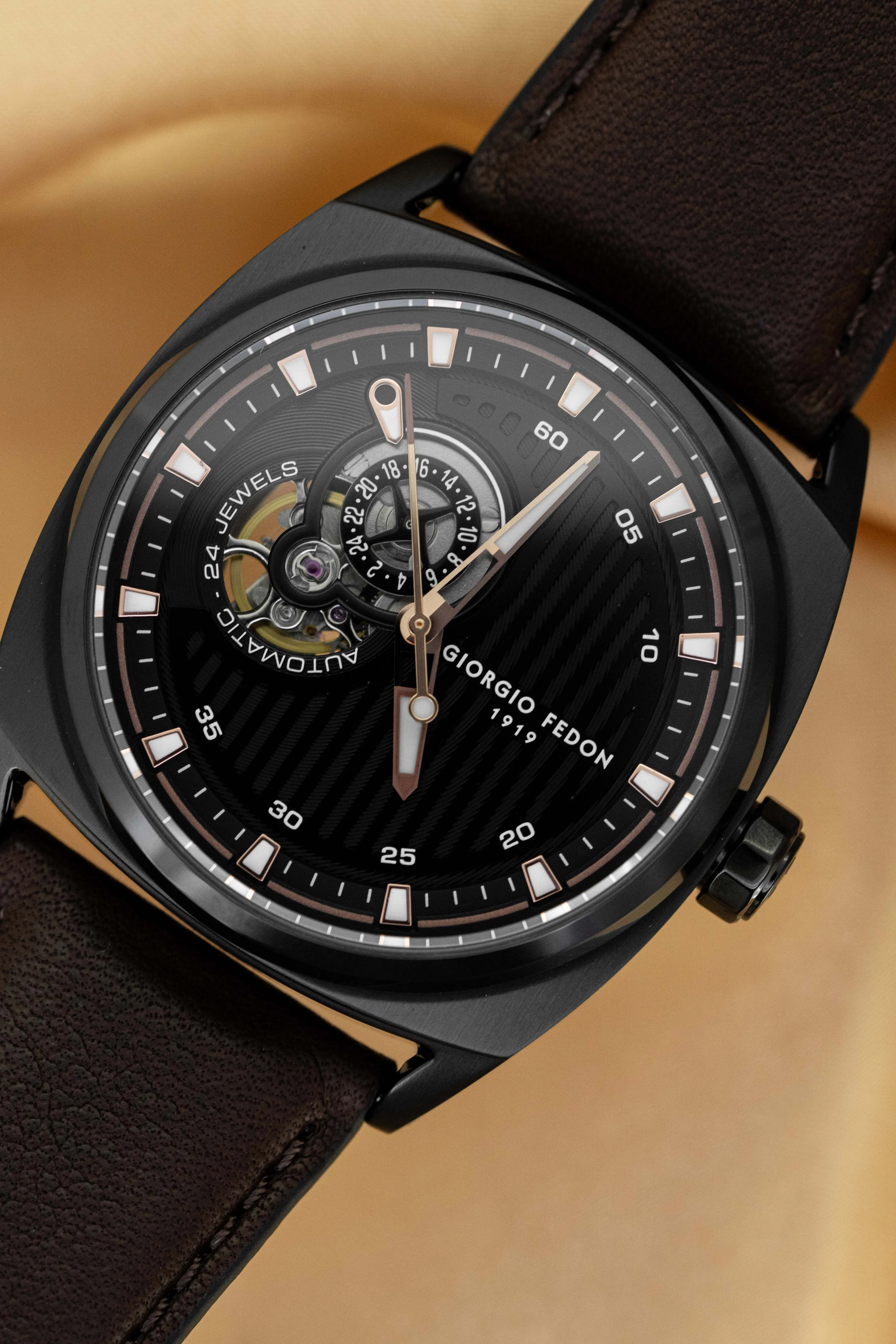 Giorgio Fedon Legend Brown Black PVD GFCN005