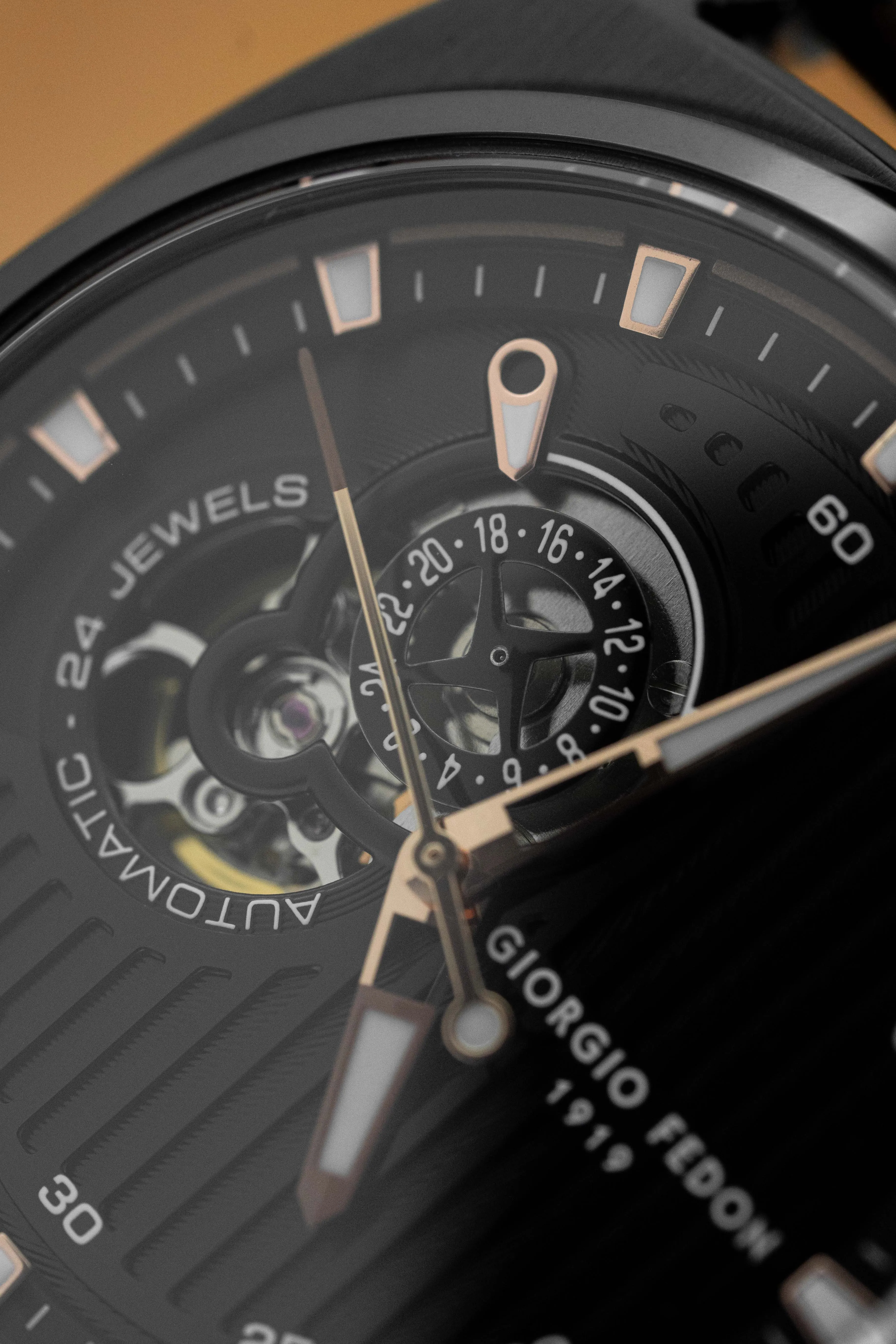 Giorgio Fedon Legend Brown Black PVD GFCN005