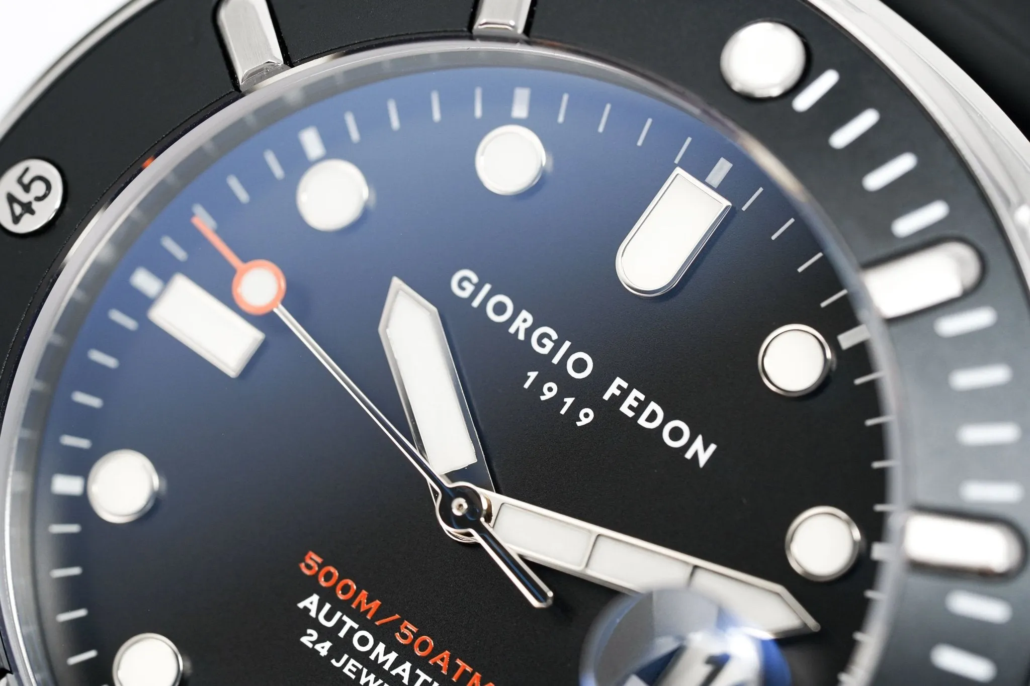 Giorgio Fedon Men's Watch Aquamarine III Black GFCU001