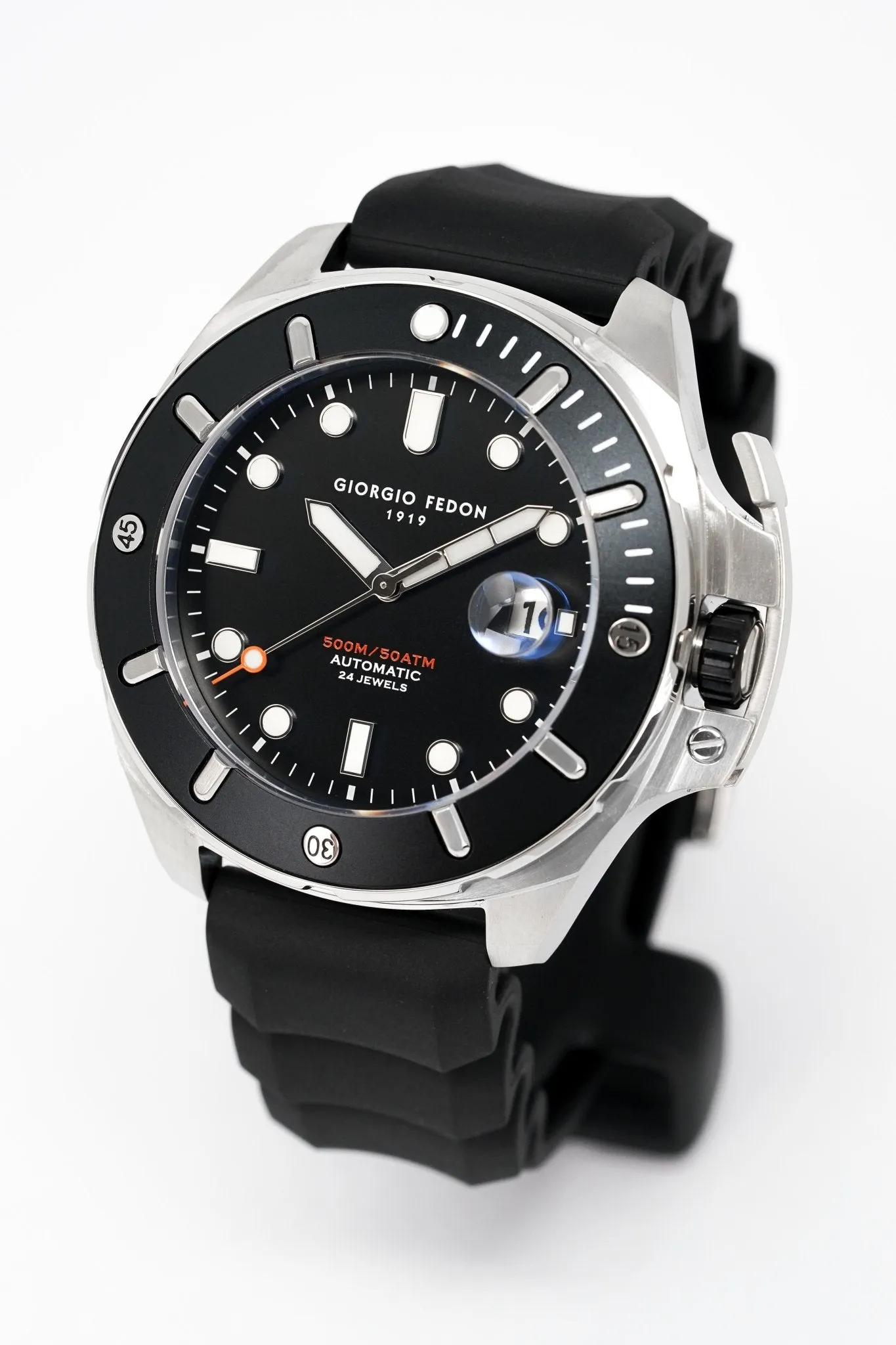 Giorgio Fedon Men's Watch Aquamarine III Black GFCU001
