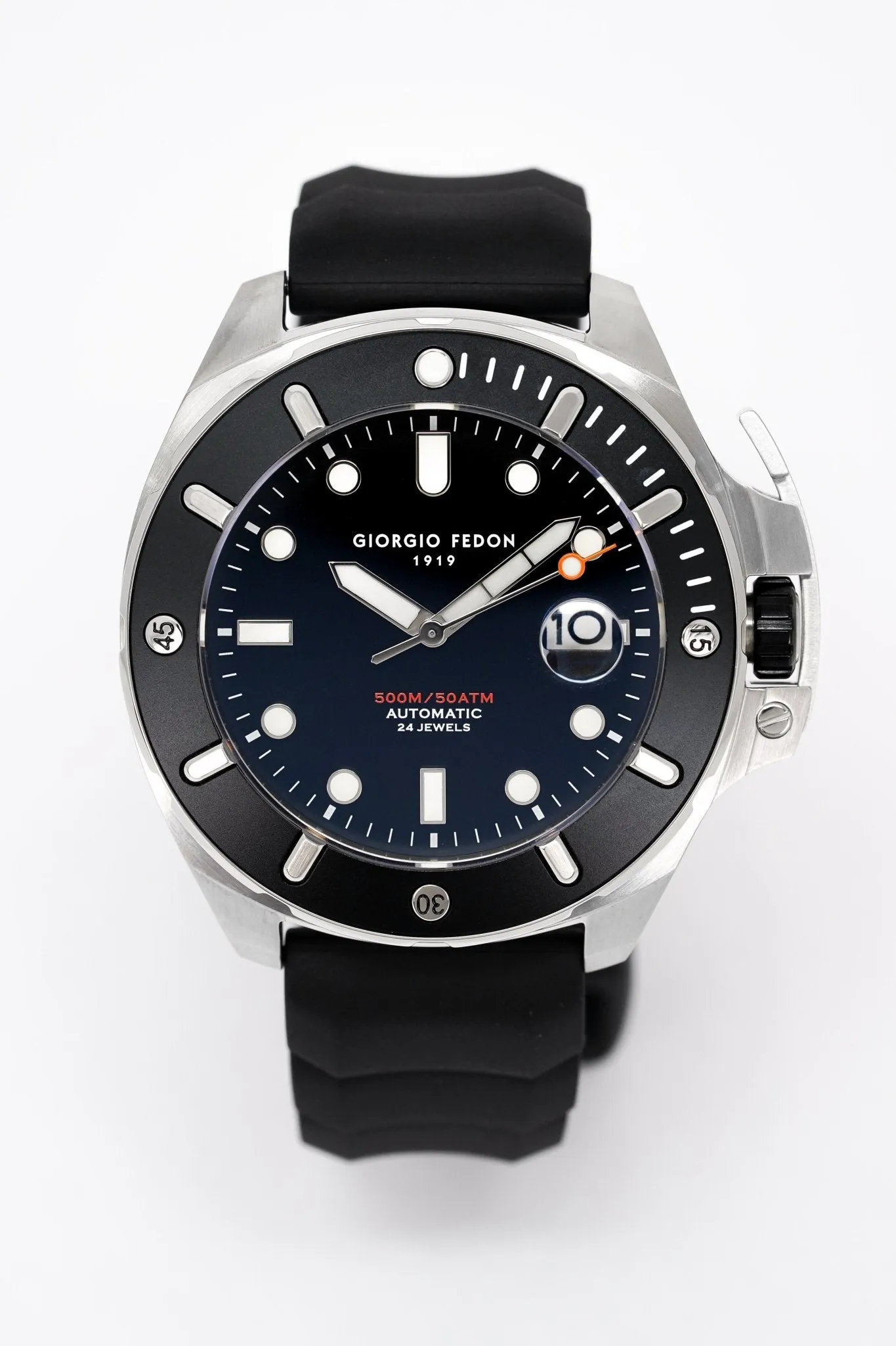 Giorgio Fedon Men's Watch Aquamarine III Black GFCU001