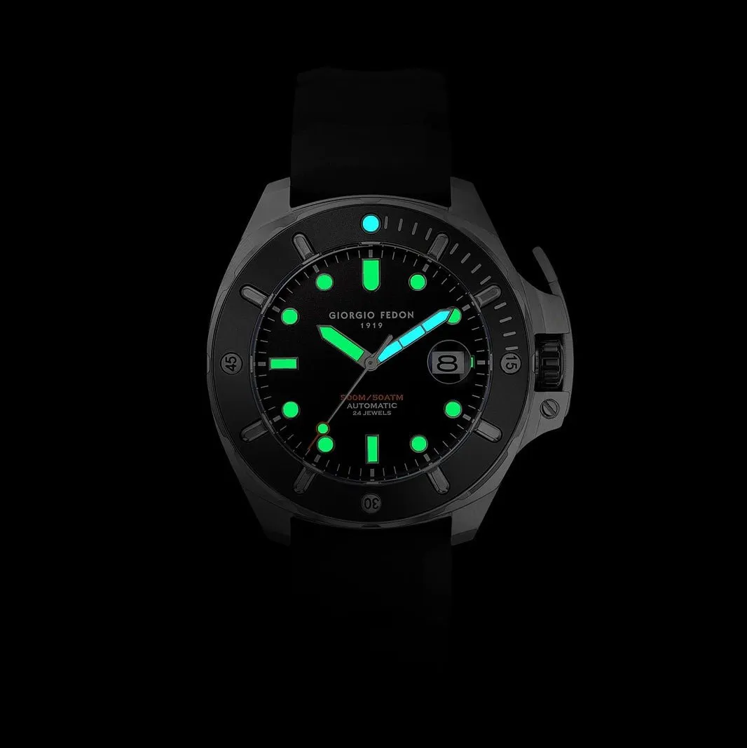 Giorgio Fedon Men's Watch Aquamarine III Black GFCU001