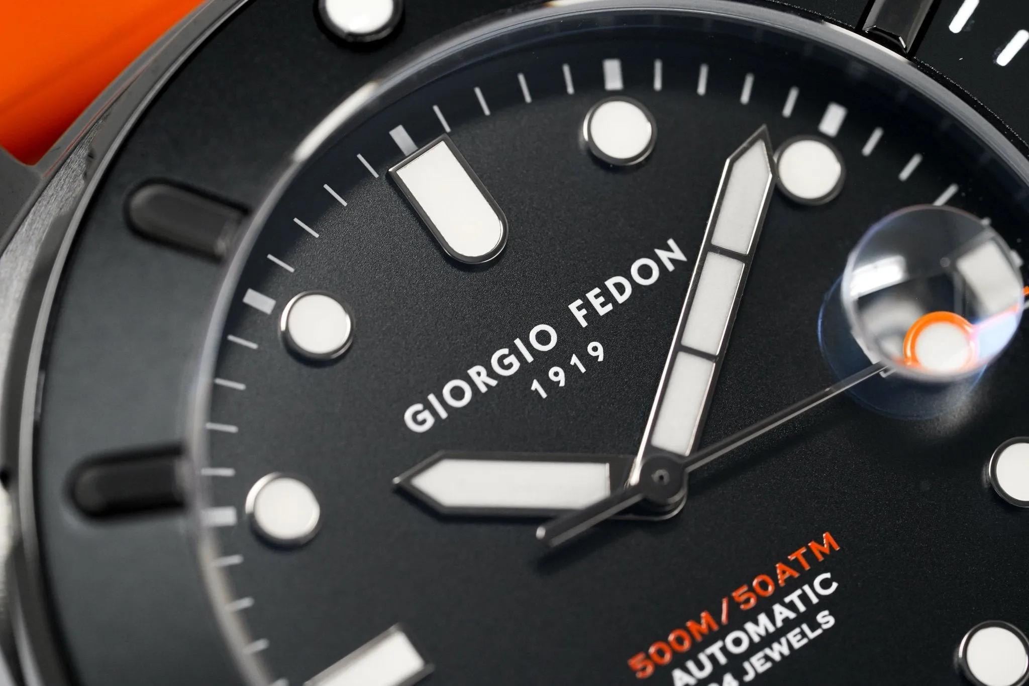 Giorgio Fedon Men's Watch Aquamarine III Orange GFCU004