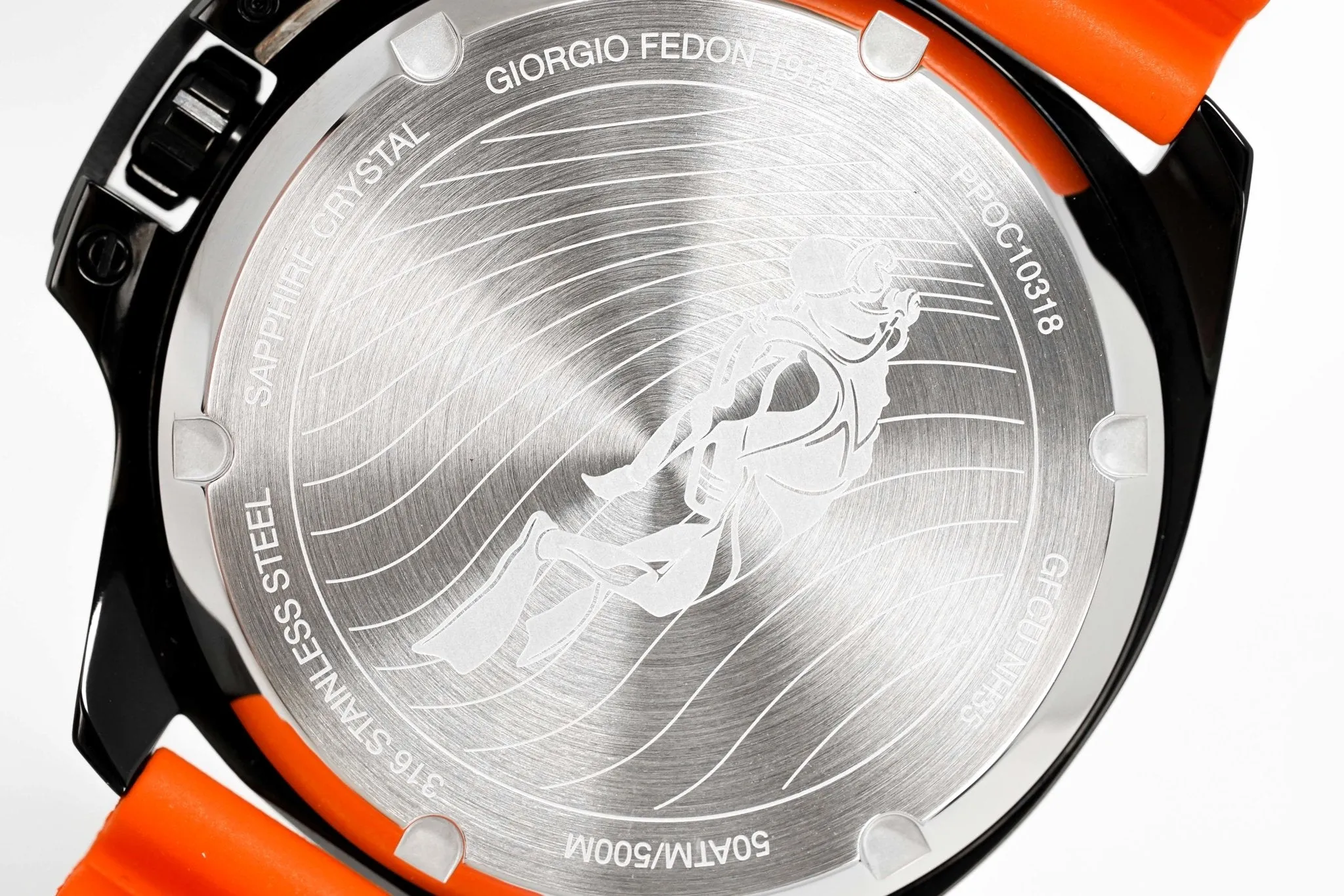 Giorgio Fedon Men's Watch Aquamarine III Orange GFCU004