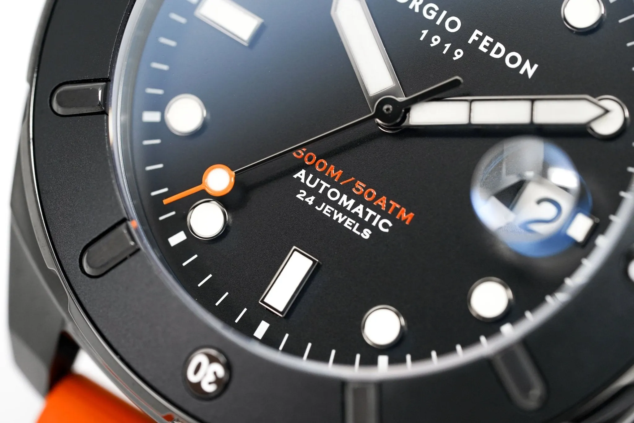 Giorgio Fedon Men's Watch Aquamarine III Orange GFCU004