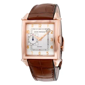 Girard Perregaux Vintage 1945 Automatic Silver Dial 18kt Pink Gold Men's Watch 25835-52-111-BACA