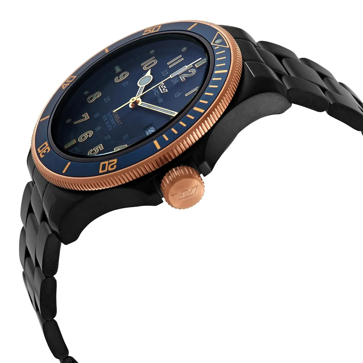 Glycine Combat Sub 46 Automatic Dark Blue Dial Men's Watch GL0279
