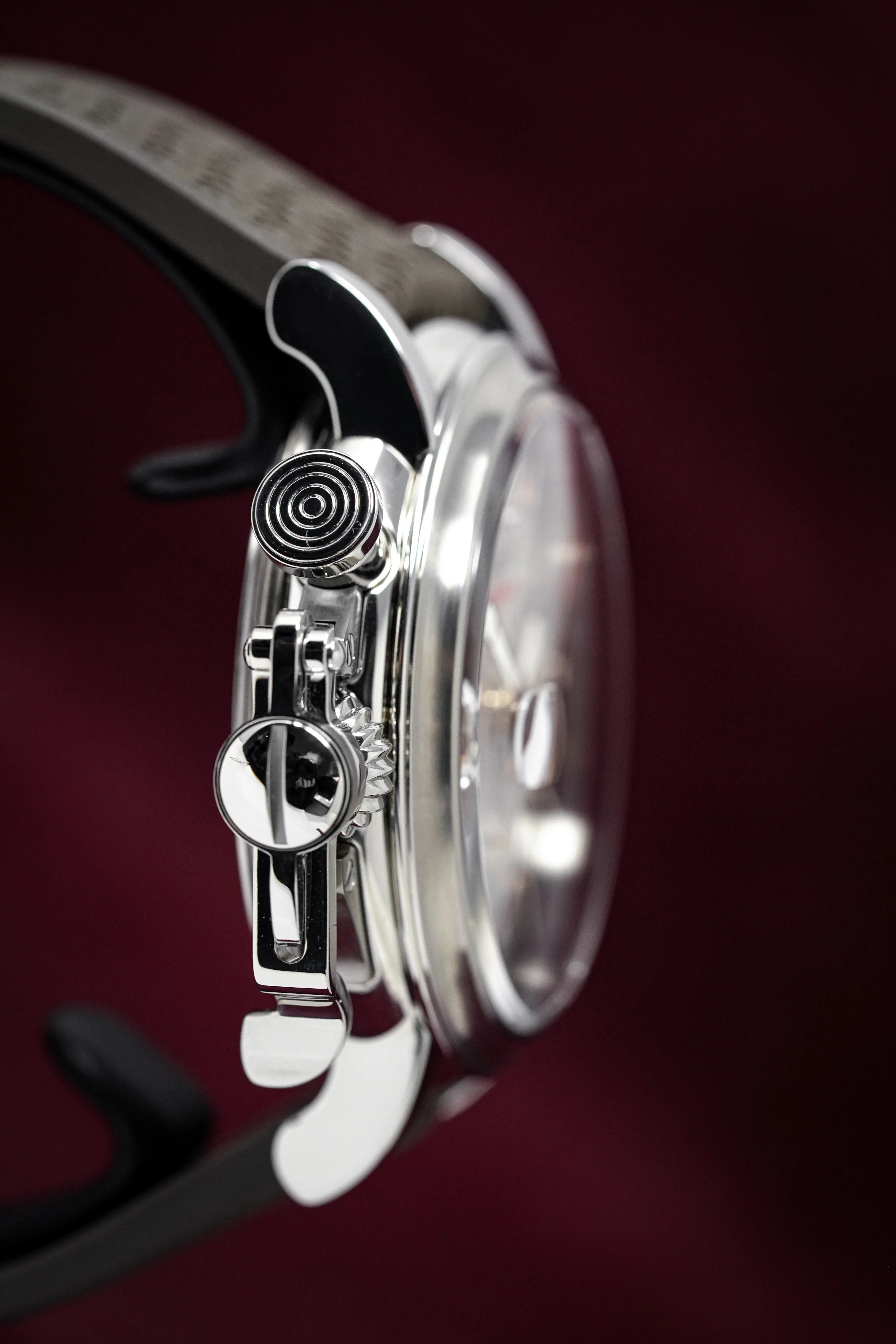 Graham Chronofighter Grand Vintage Steel Rubber 2CVDS.S02A