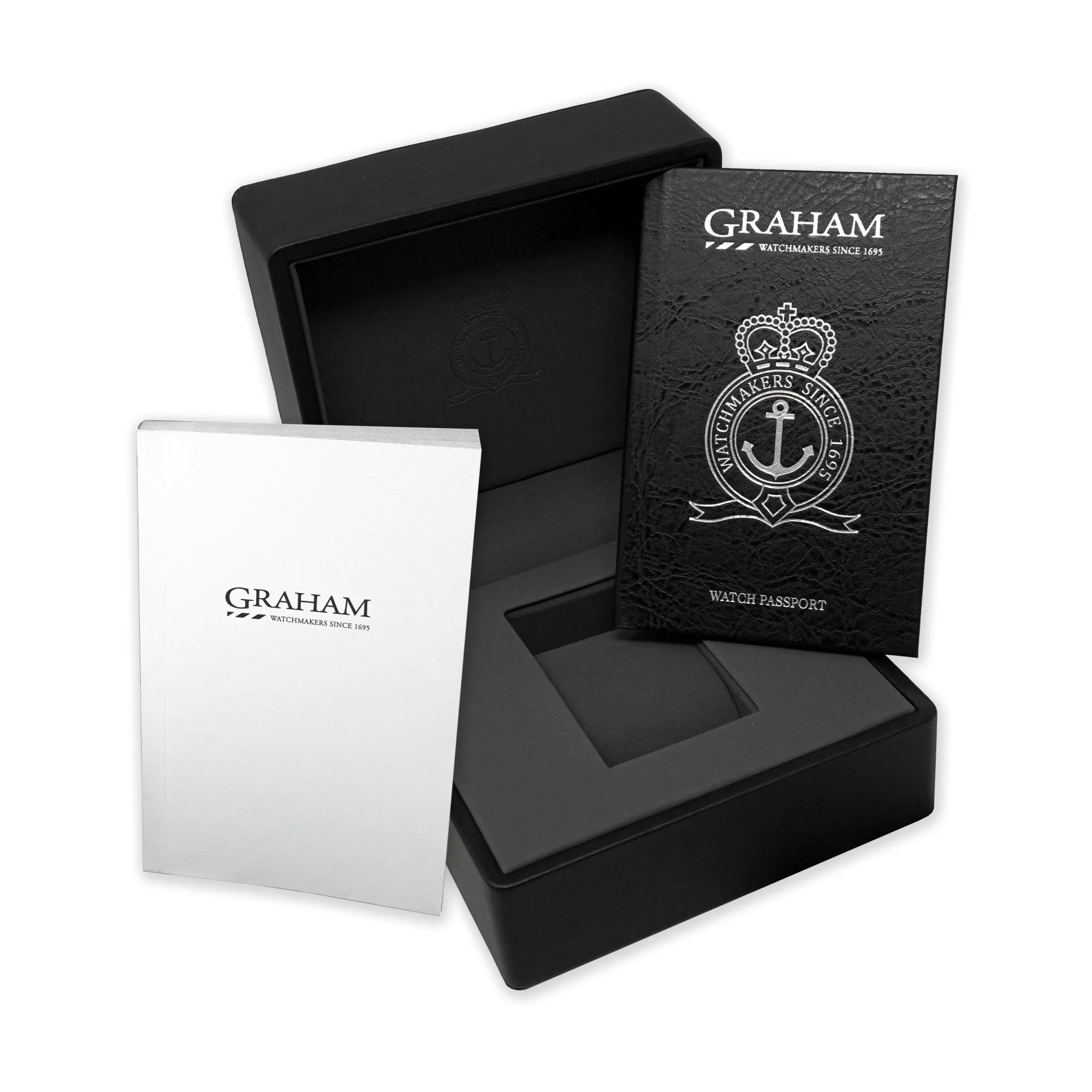 Graham Swordfish 46MM Stainless Steel Black Dial 2SXAS.B06A