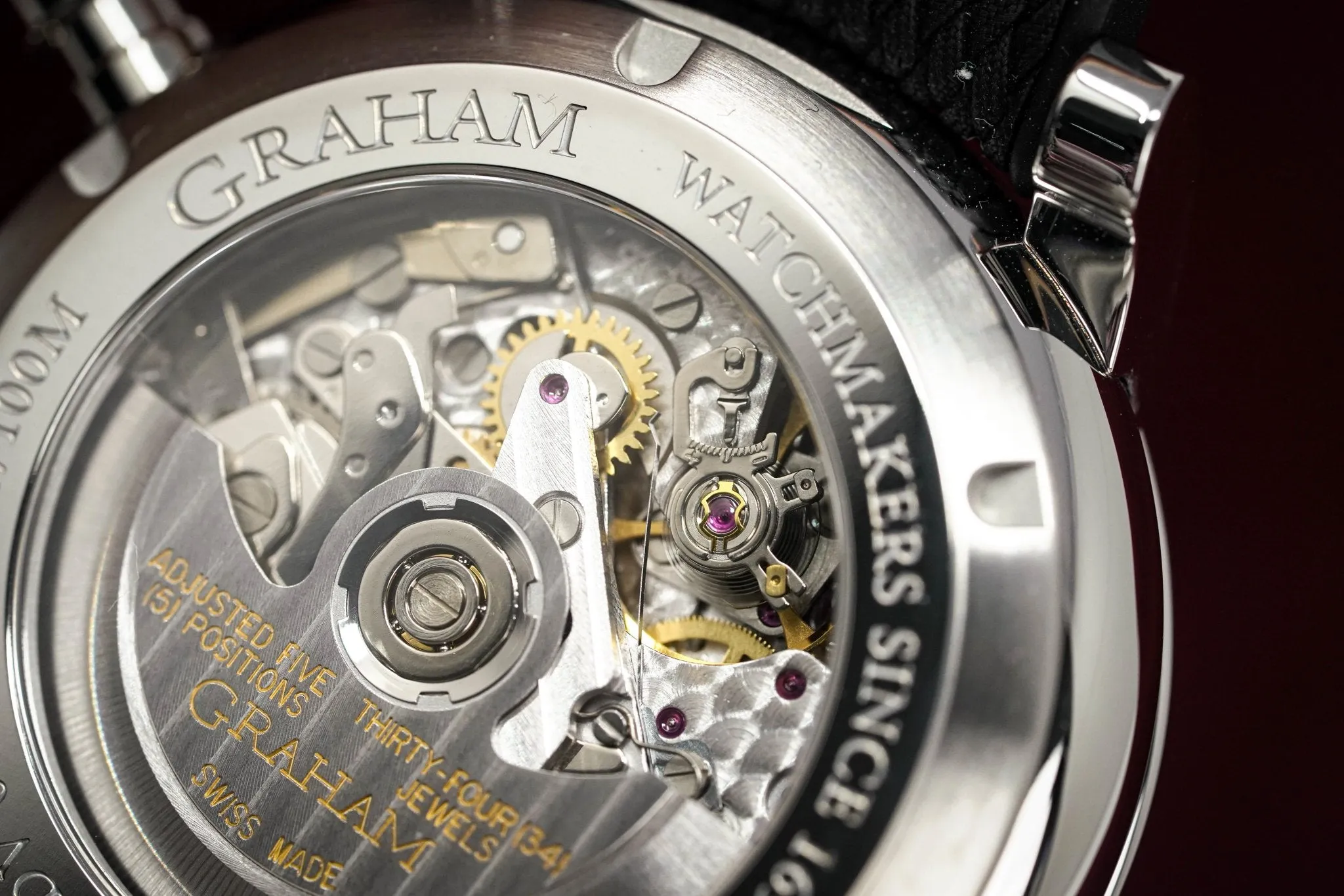 Graham Swordfish 46MM Stainless Steel Black Dial 2SXAS.B06A