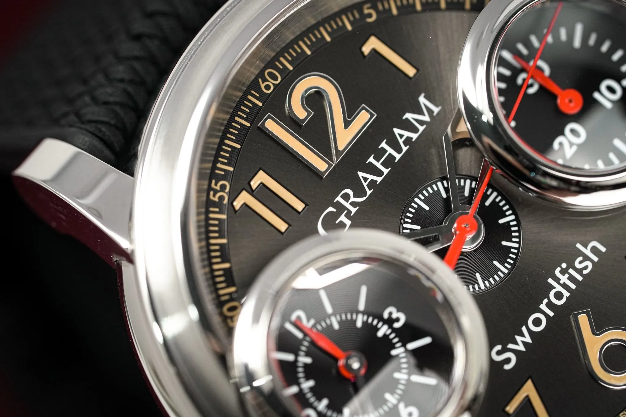 Graham Swordfish 46MM Stainless Steel Black Dial 2SXAS.B06A