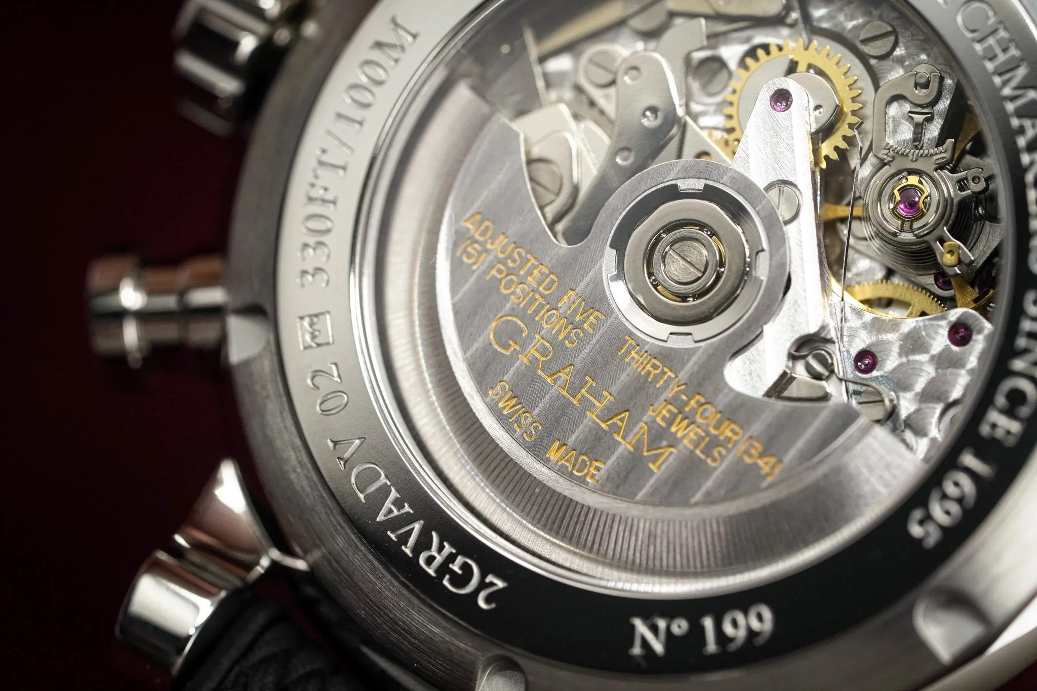Graham Swordfish 46MM Stainless Steel Black Dial 2SXAS.B06A