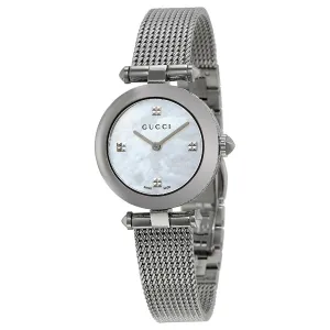 Gucci Diamantissima Mother of Pearl Dial Ladies Watch YA141504