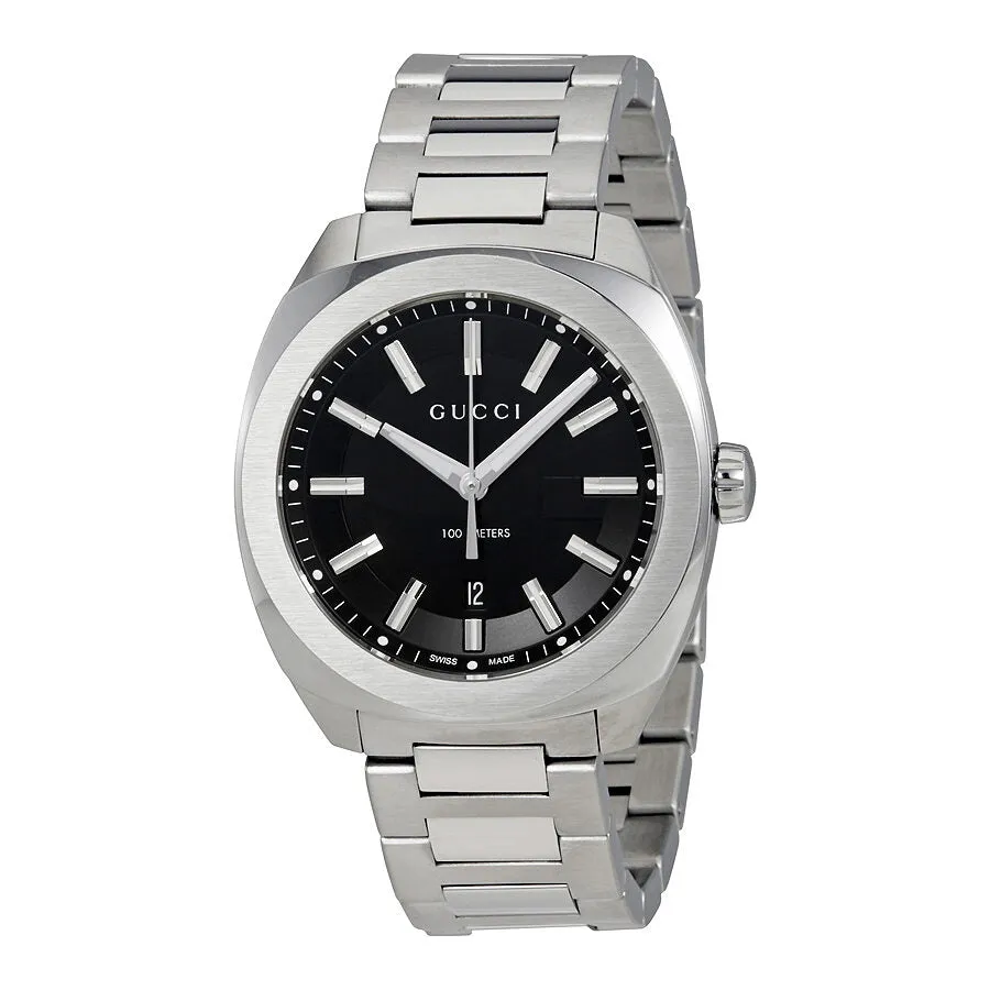 Gucci GG2570 Black Dial Men's Watch YA142301