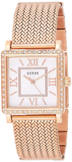 Guess Analog White Dial Women's Watch W0826L3