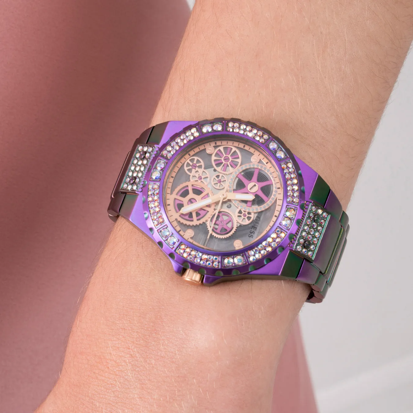 Guess GW0302L3 Ladies Reveal Iridescent Watch